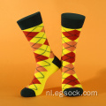 kleurrijke 6-delige heren jurk geschenkdoos sokken